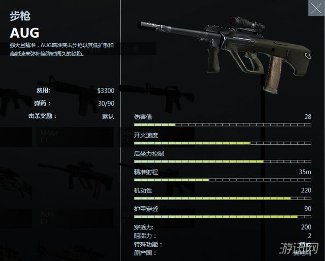 csgo枪械数据一览(csgo所有枪械数据详解)  第6张