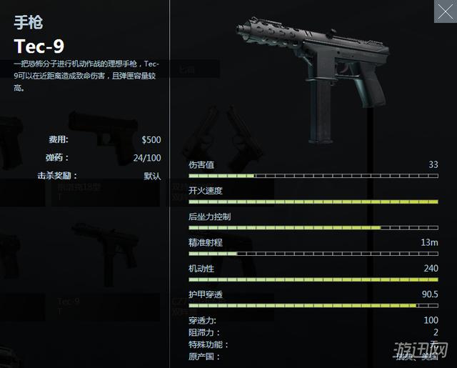 csgo枪械数据一览(csgo所有枪械数据详解)  第18张