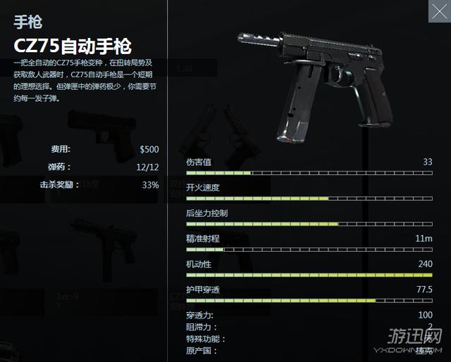 csgo枪械数据一览(csgo所有枪械数据详解)  第19张