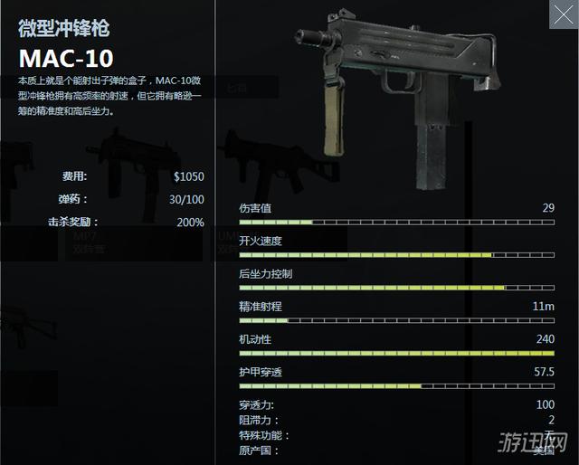 csgo枪械数据一览(csgo所有枪械数据详解)  第23张