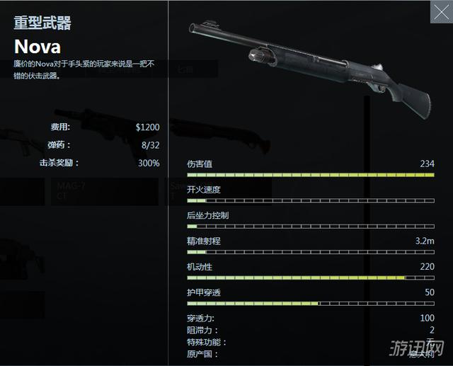 csgo枪械数据一览(csgo所有枪械数据详解)  第28张