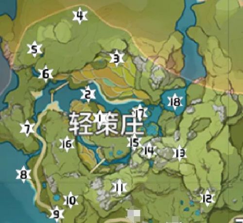 原神岩神瞳位置最新地图（原神岩神瞳位置坐标）  第1张