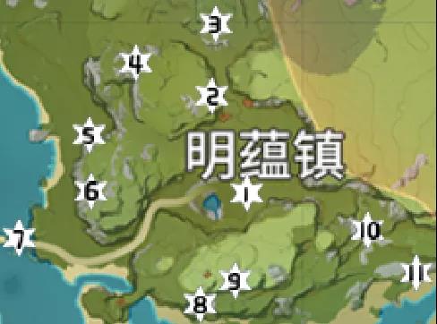 原神岩神瞳位置最新地图（原神岩神瞳位置坐标）  第4张