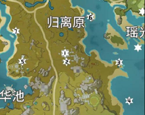 原神岩神瞳位置最新地图（原神岩神瞳位置坐标）  第5张