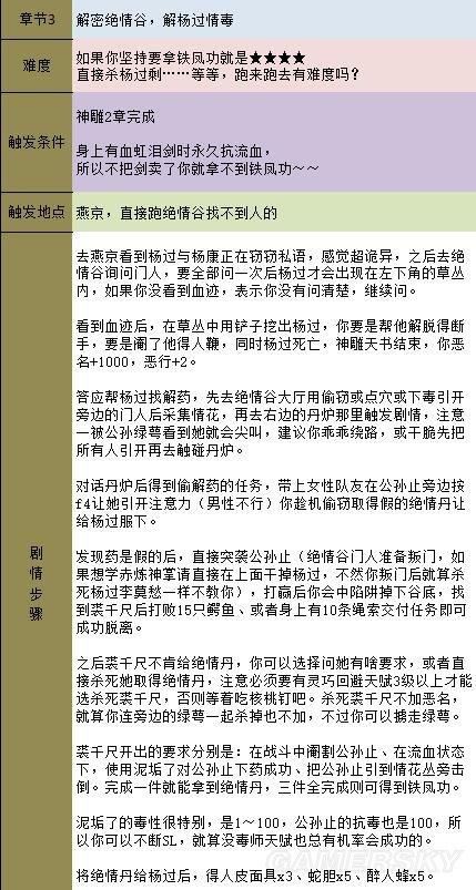 金庸群侠传5天书主线任务流程攻略插图75