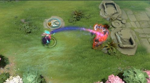 《DOTA2》死亡先知阿哈利姆魔晶效果介绍