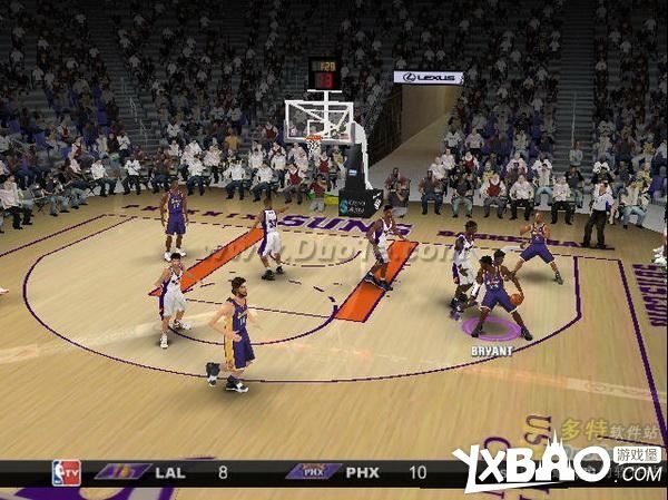 NBA Live 2008 进攻技巧