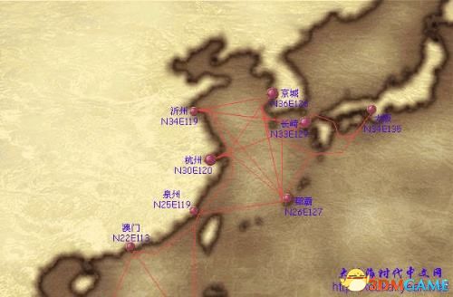 大航海4地图,大航海时代4威力加强版HD城市&村庄地图及坐标大全